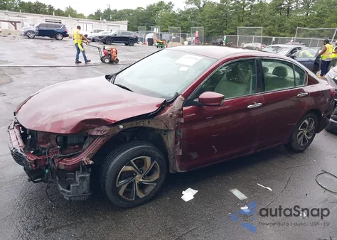 2016 Honda Accord Lx из США, поврежденный, VIN 1HGCR2F31GA036267